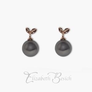 Grey Pearl Earrings